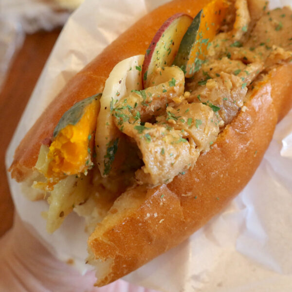 やわらかパンと食感強めの具材