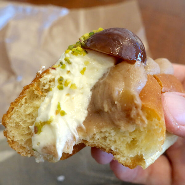 クリームたっぷり