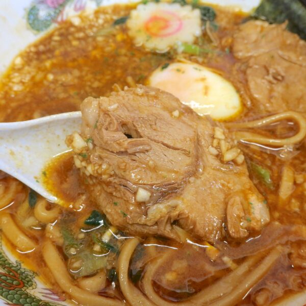 味濃い目のチャーシュー