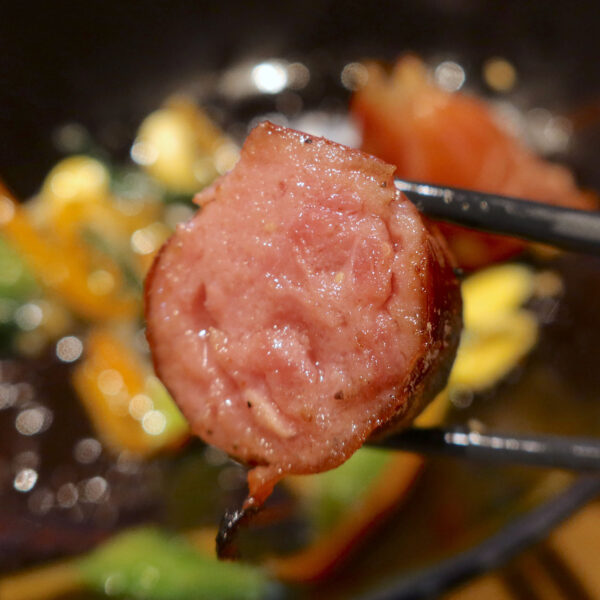 ラムフランクは脂が強め