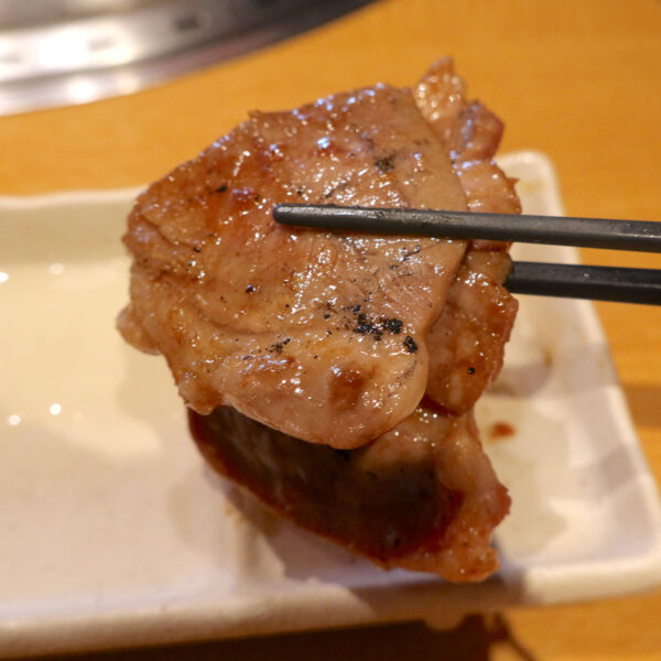 小さなジンギスカンは重ねて