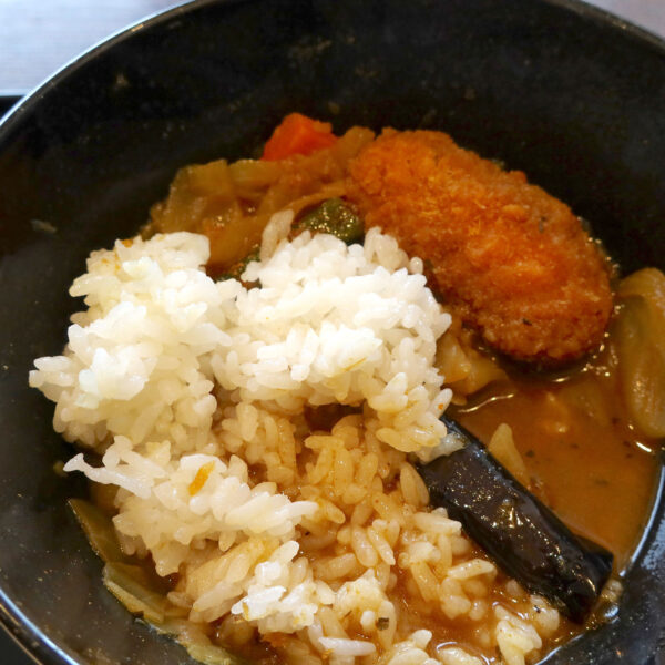 最後はライスドボンで！