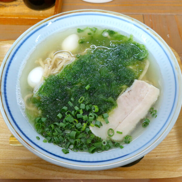 アーサそば（1,100円）