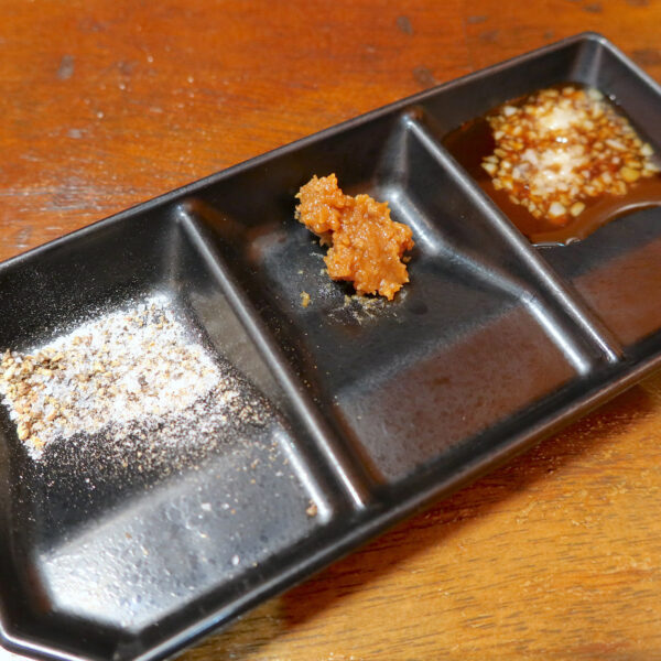 調味料、準備ヨシ