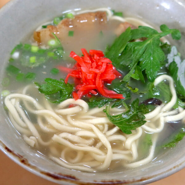 紅生姜を入れて