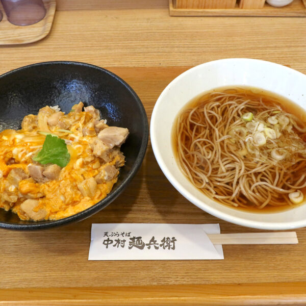 親子丼&そばセット(1,090円)