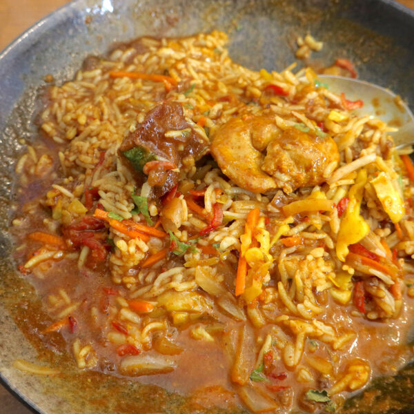 全部を混ぜて…