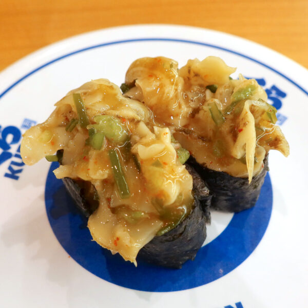 ほたてひもピリ辛わさび（120円）