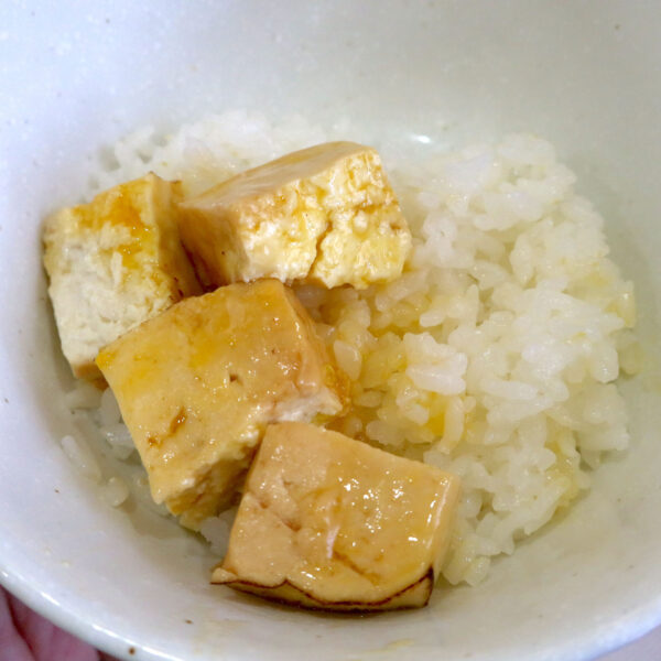 豆腐飯に