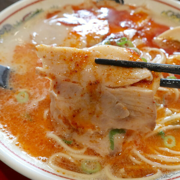 薄切りチャーシュー