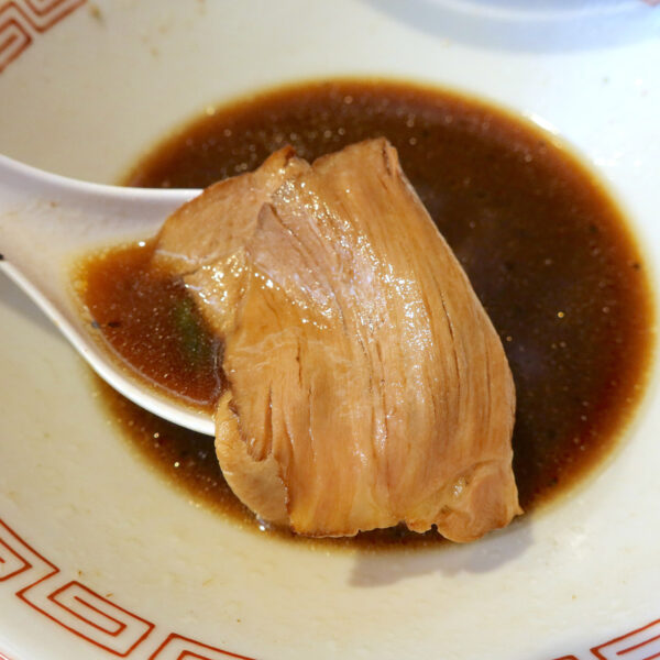 最後もチャーシューで！