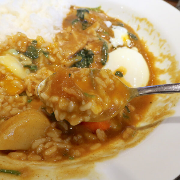 半熟タマゴのとろみがいい！