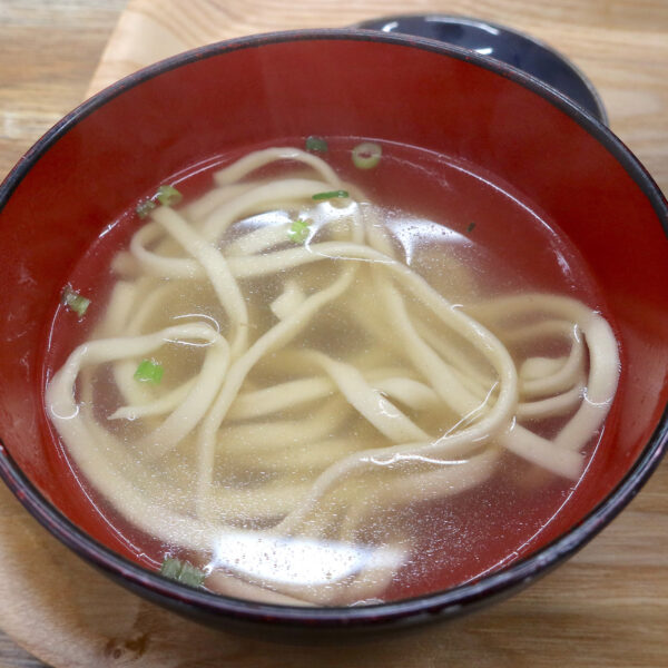 お吸い物的ミニそば