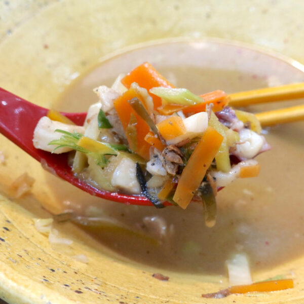 最後まで具だくさん