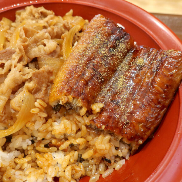 山椒をしっかりかける