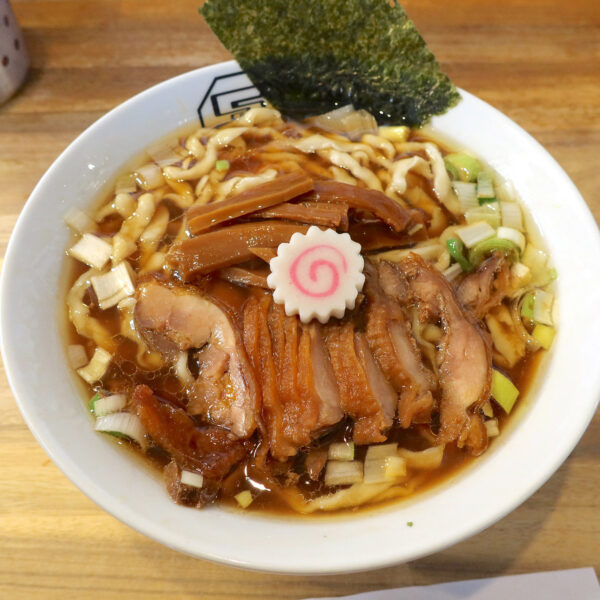 親鳥中華そば 大盛り（1,100円）