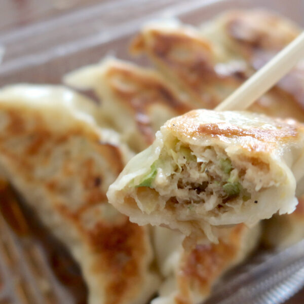 シャキッと野菜を感じる餡