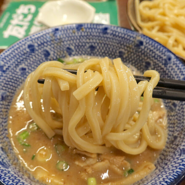麺とつけダレは少し物足りないかも