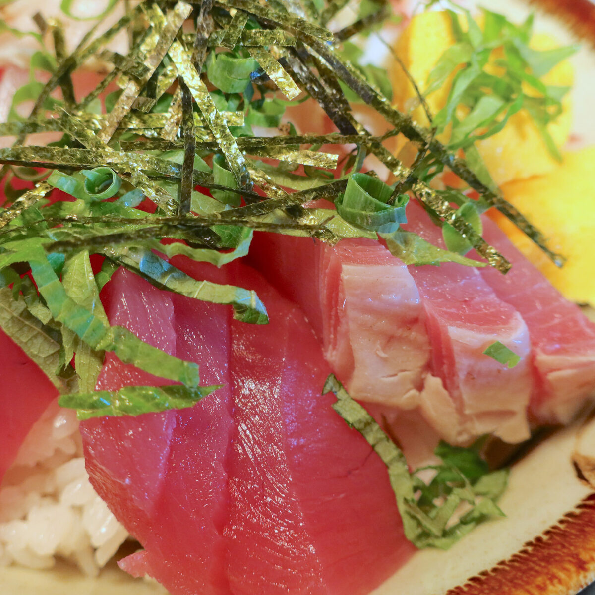 カットが見事な刺身