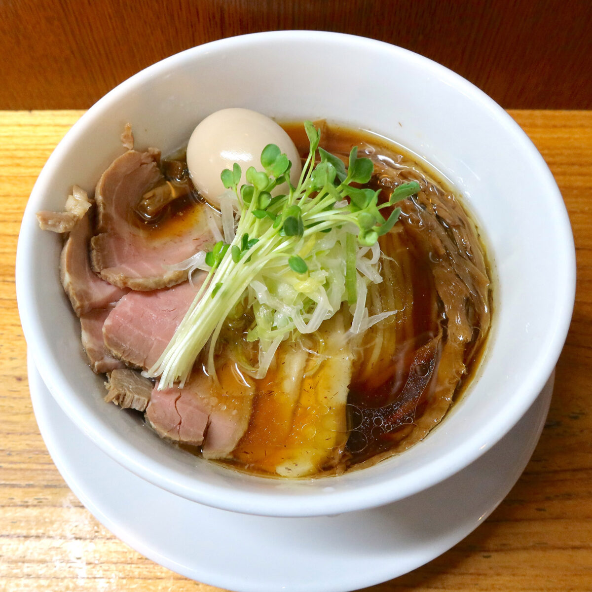 特選醤油ラーメン(1,350円)