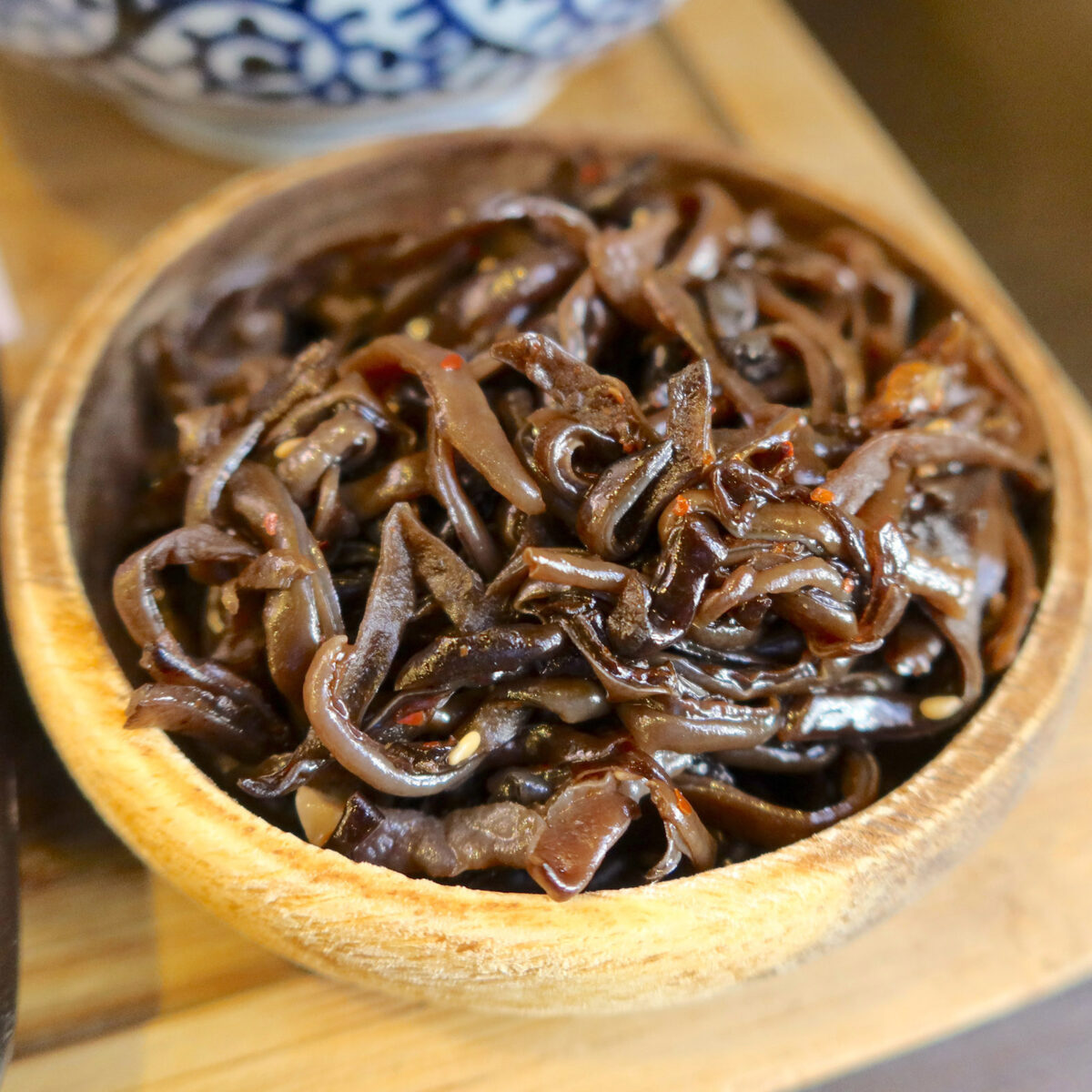 きくらげは辛味付き