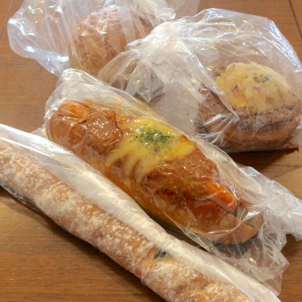 買ってきたパン