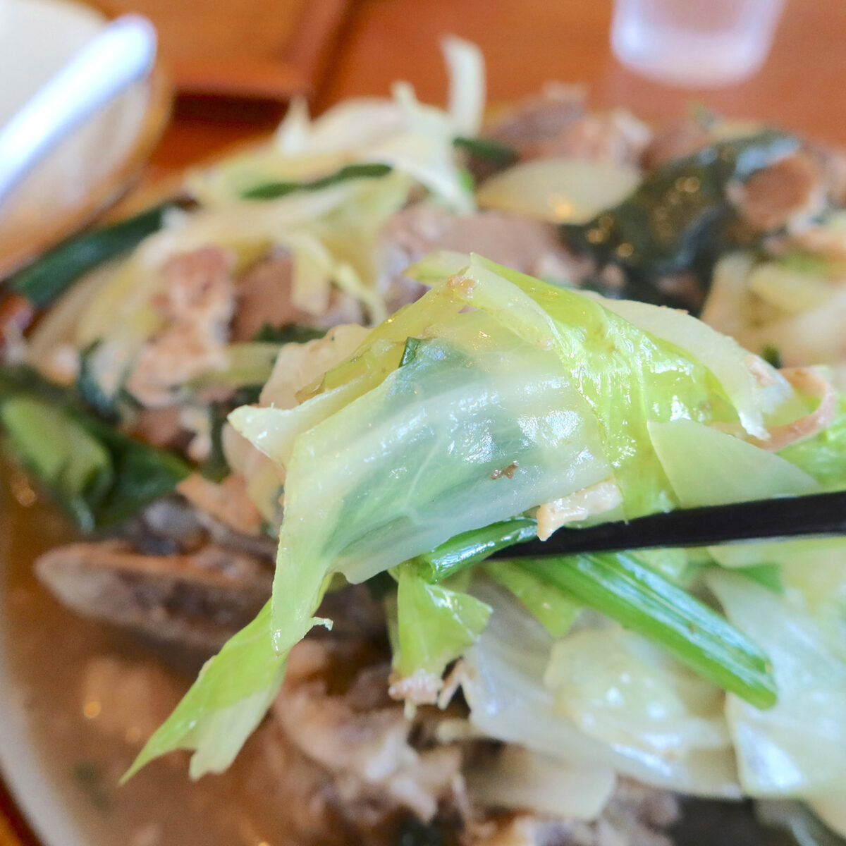 まずは野菜から