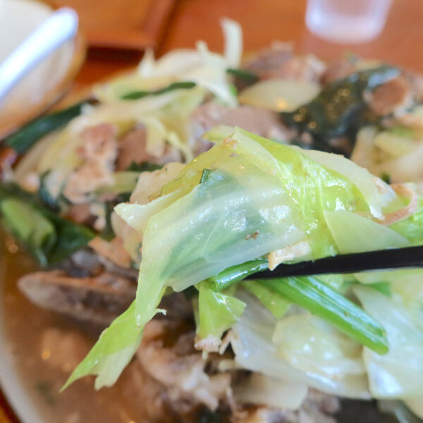 まずは野菜から