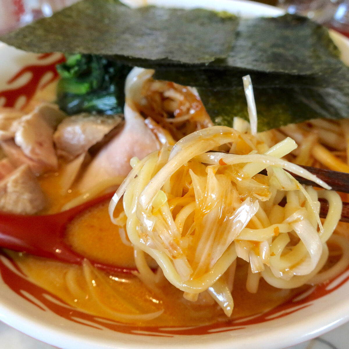 辛ネギがうまい！