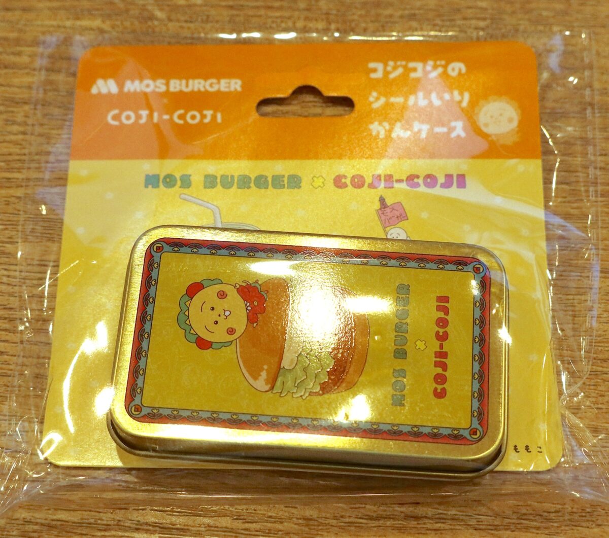 コジコジの シールいり かんケース