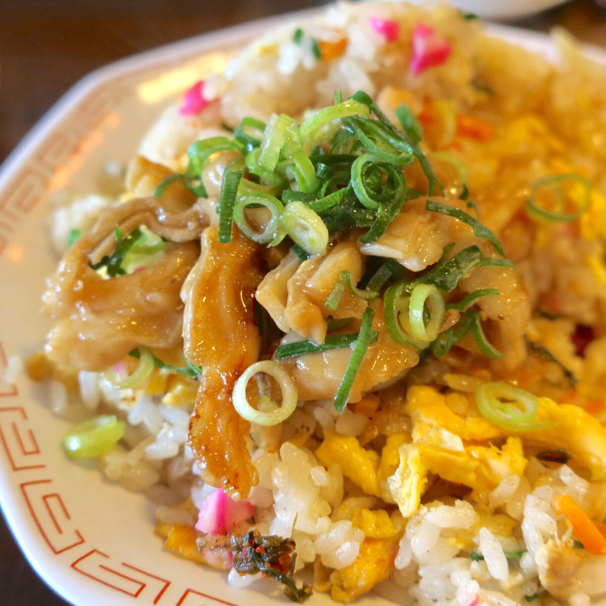 ホルモンをのせて