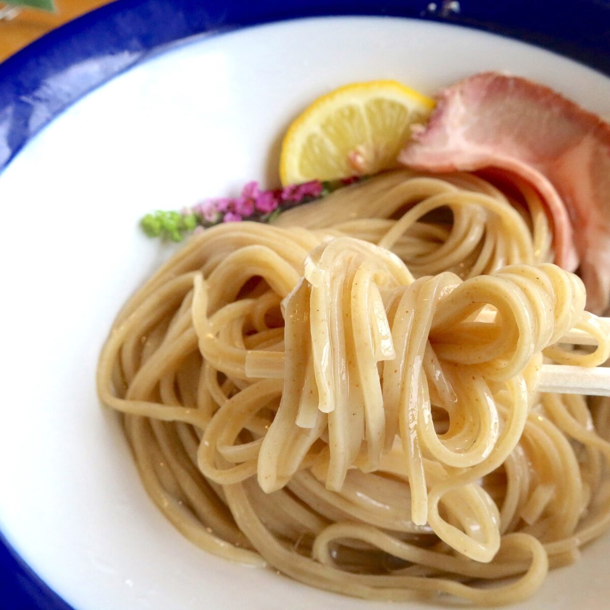 昆布水をかけて