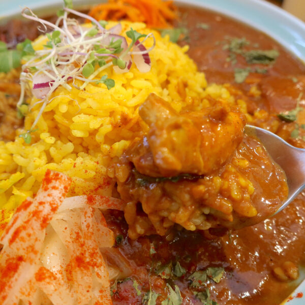 いつものチキンカレー