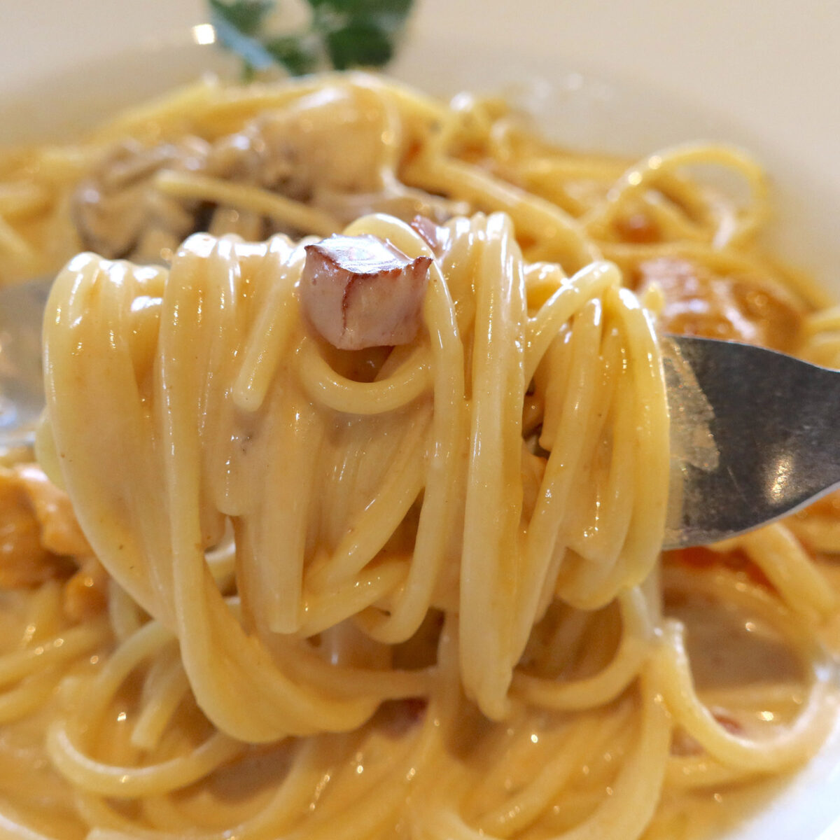 ベーコンはもう少しほしい