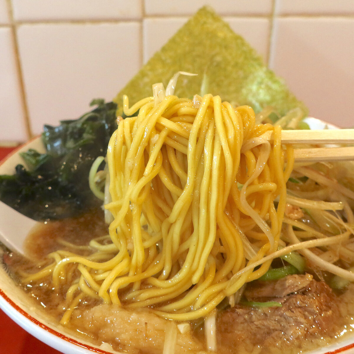 この細麺！