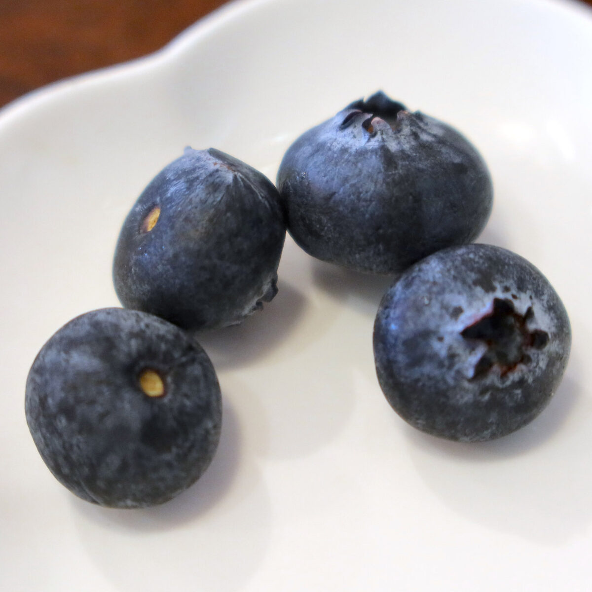 ジューシーなブルーベリー