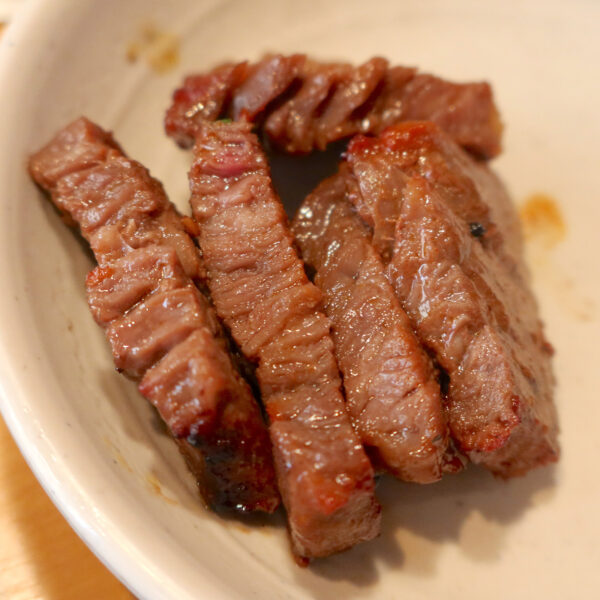 重ねて食べる