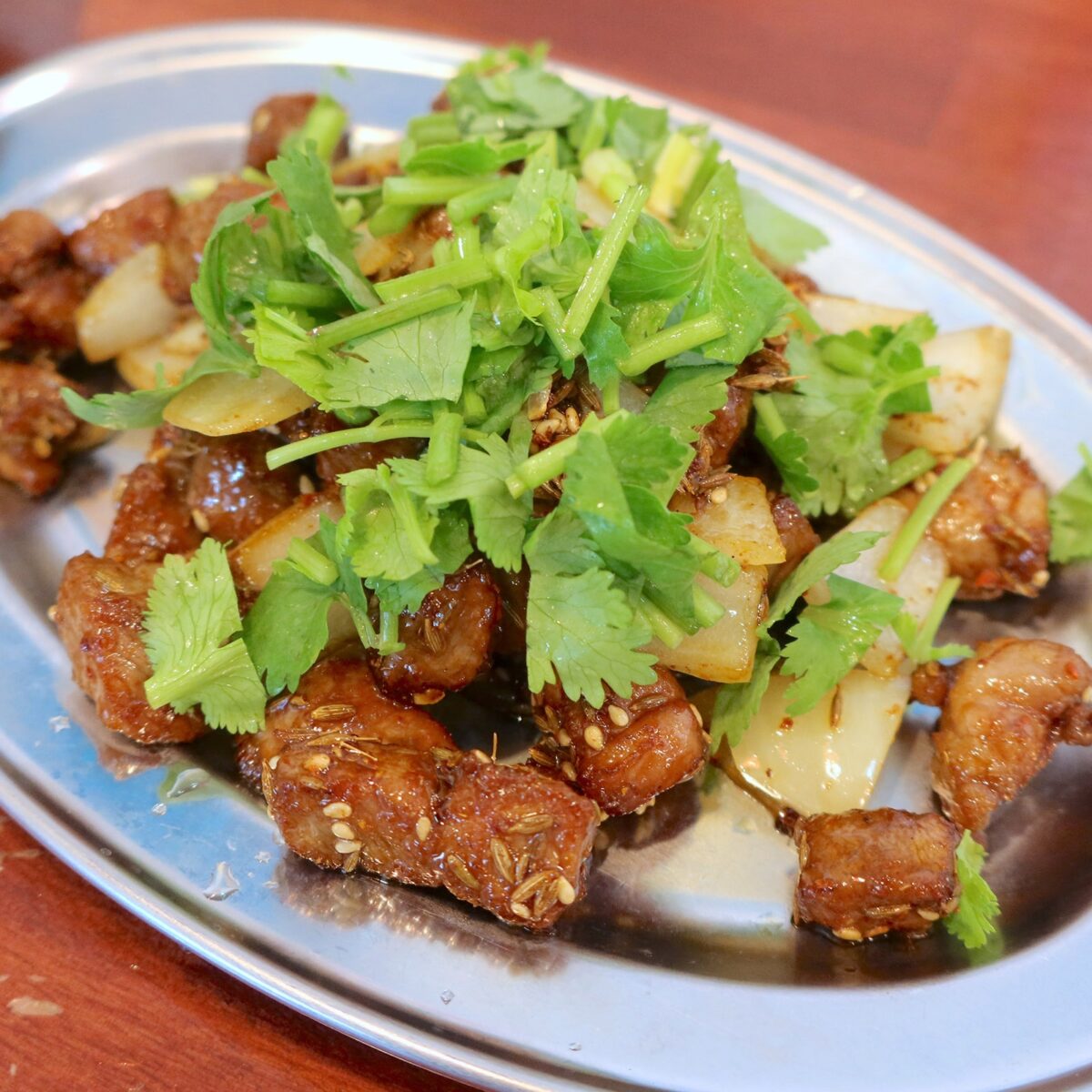 ラムの遊牧民炒め（770円）