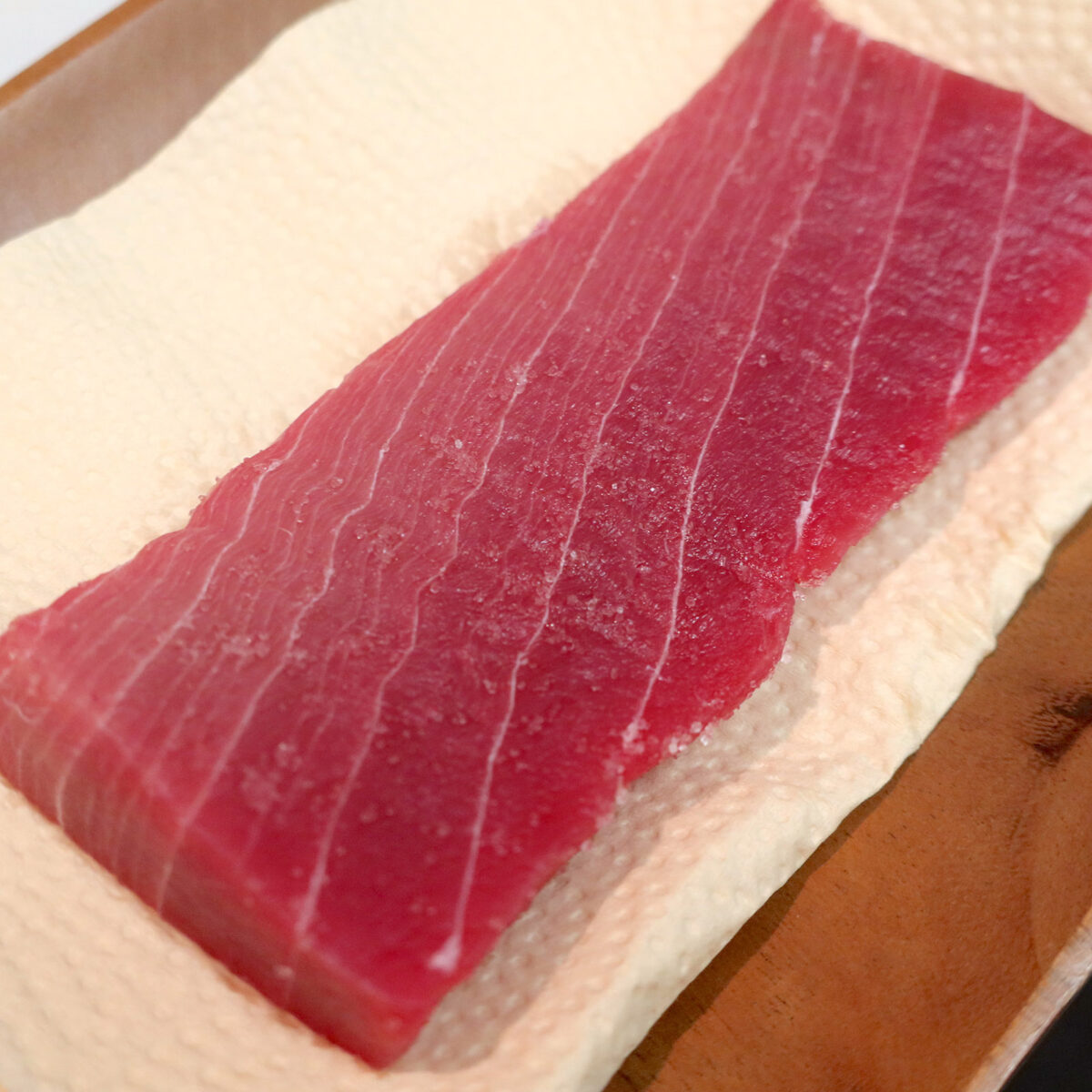 塩をふって少し待つ