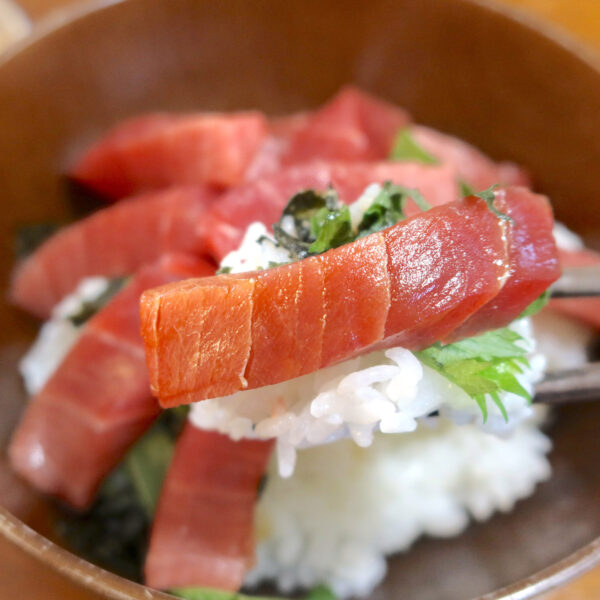 ご飯にのせて…