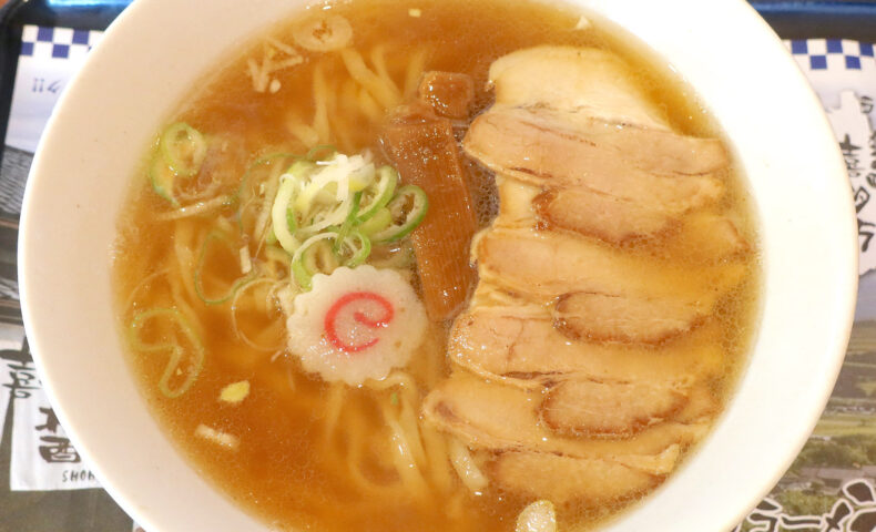 「らあめん花月嵐」の限定・喜多方ラーメン 醤平食堂を食べてみた。