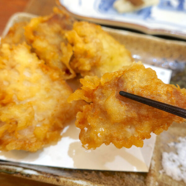 サクサクの鶏天