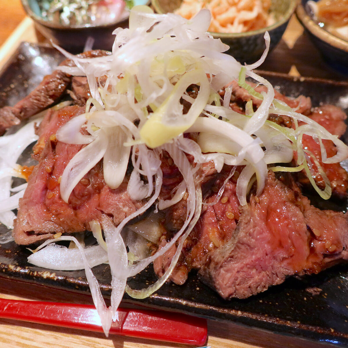 たっぷり馬ヒレステーキ