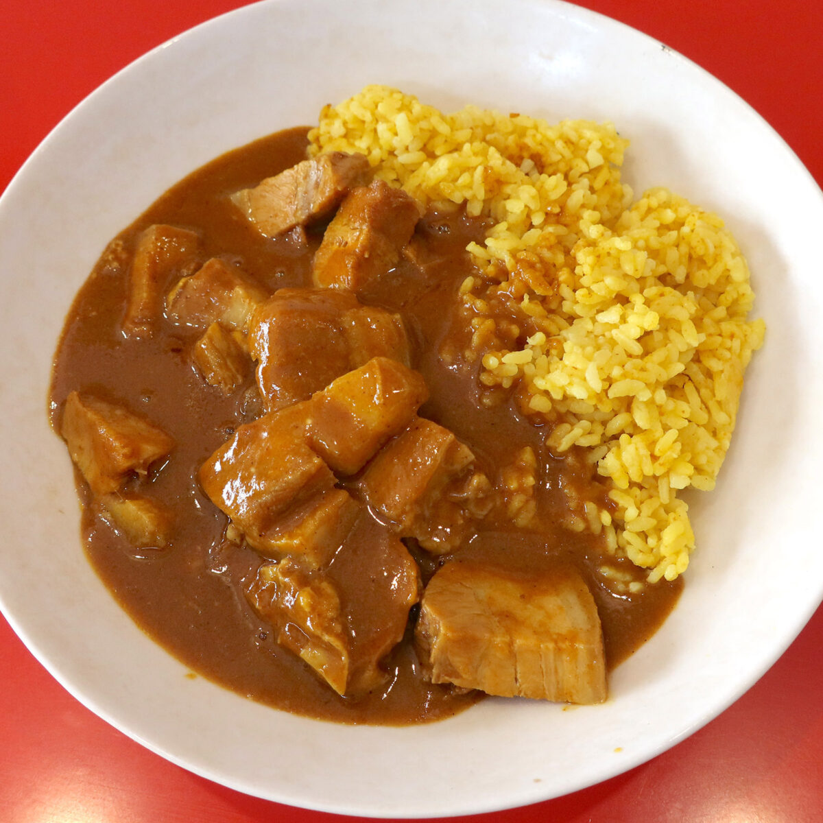 豚バラカレー