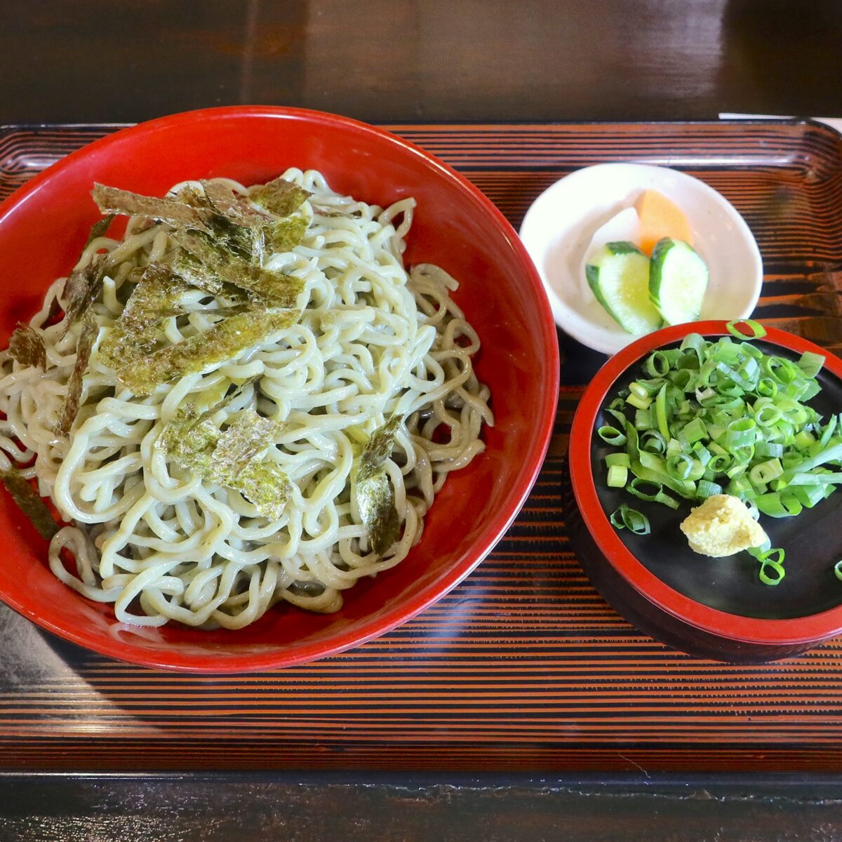 冷やし月桃そば 大盛り(750円)