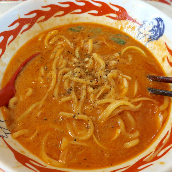 青山椒を振って