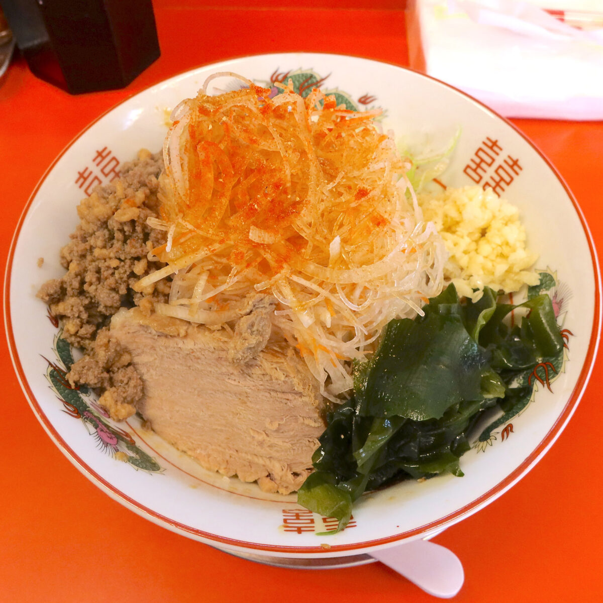 冷やし坦々まぜ麺 小(1,250円)