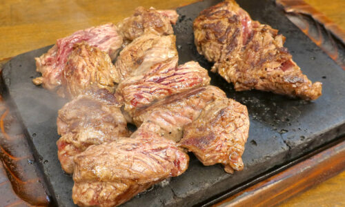 部位が選べるステーキ屋「やっぱりステーキ」でリーズナブルでヘルシーなサガリステーキ300g