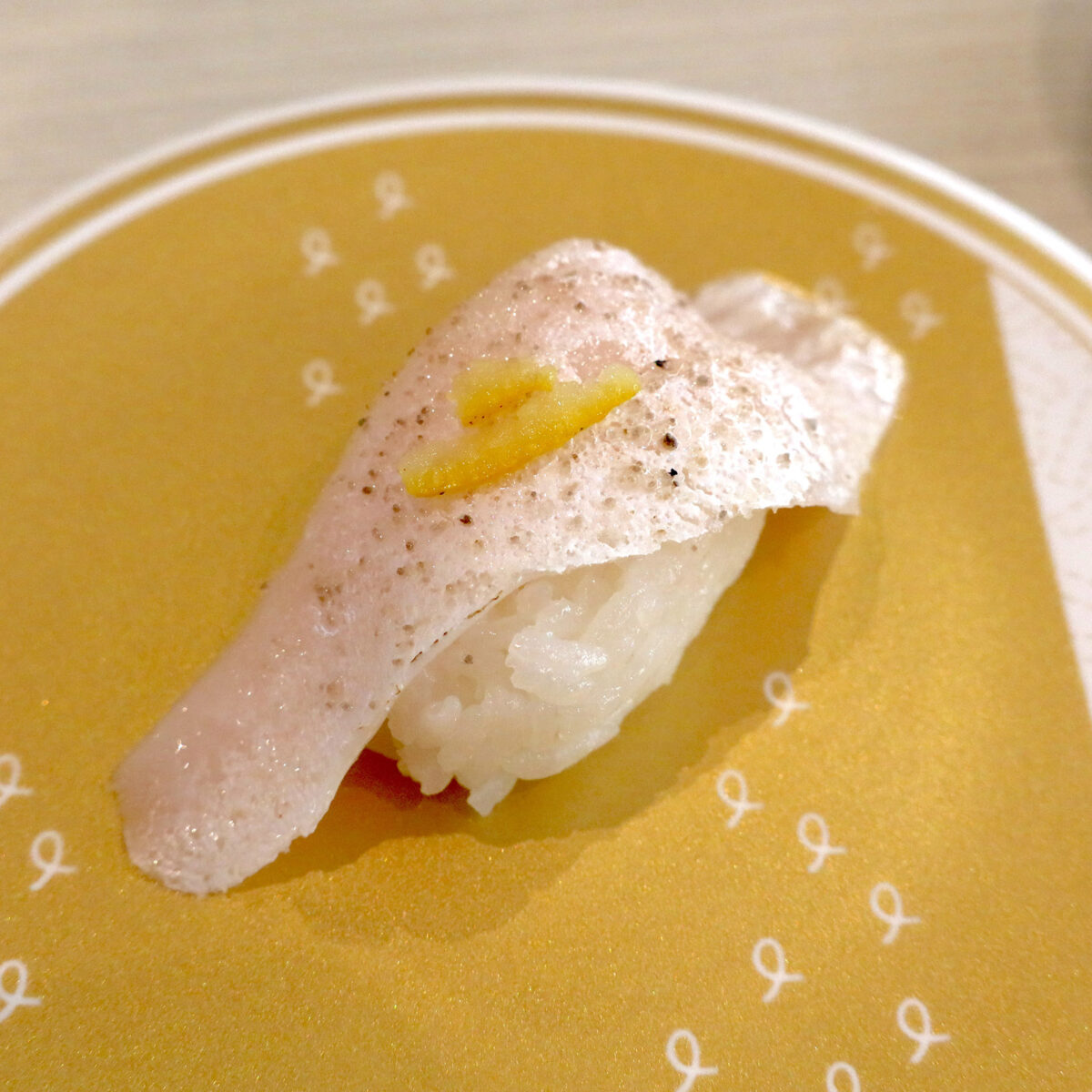 炙り鹿児島県産とろ平政ゆず塩（290円）