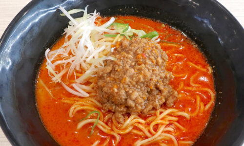 「はま寿司」で今年もおいしい濃厚冷やし担々麺（花椒付き）をガリでアレンジ